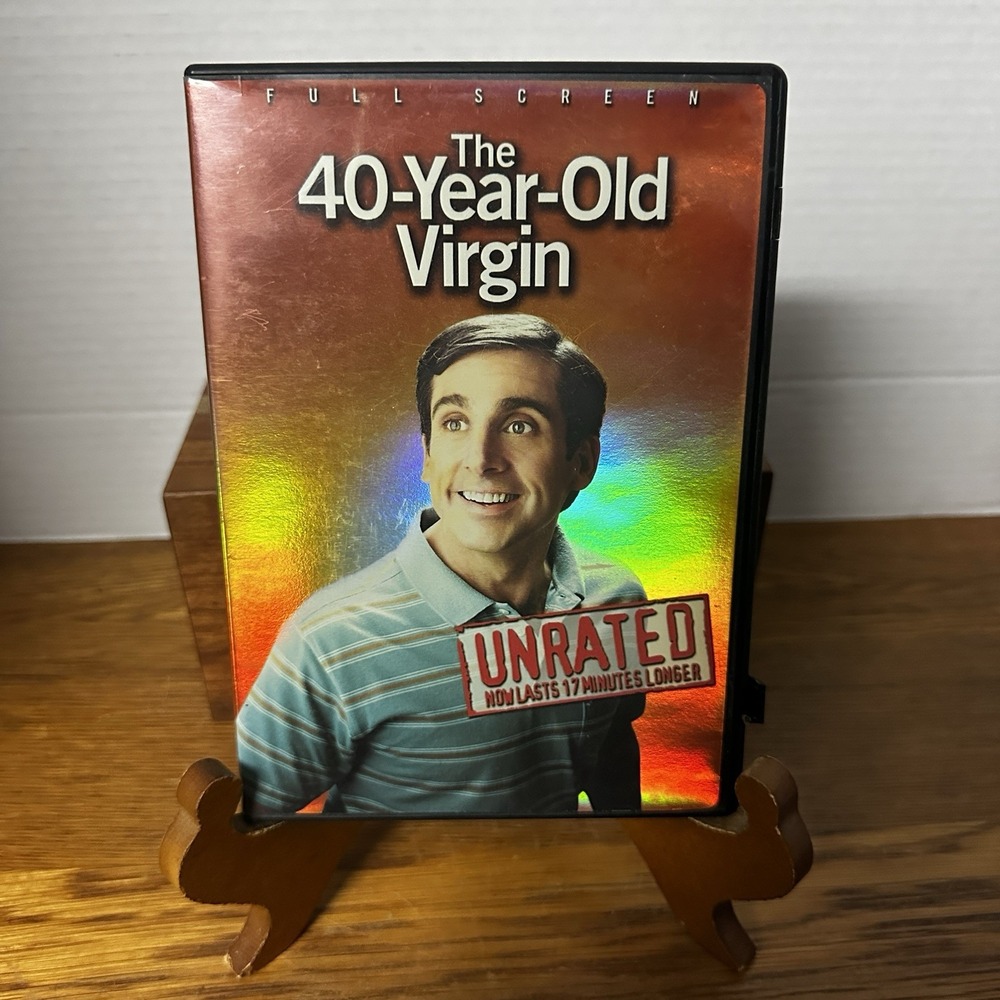 The 40-Year-Old Virgin Unrated Full Screen Edition DVD Steve Carell